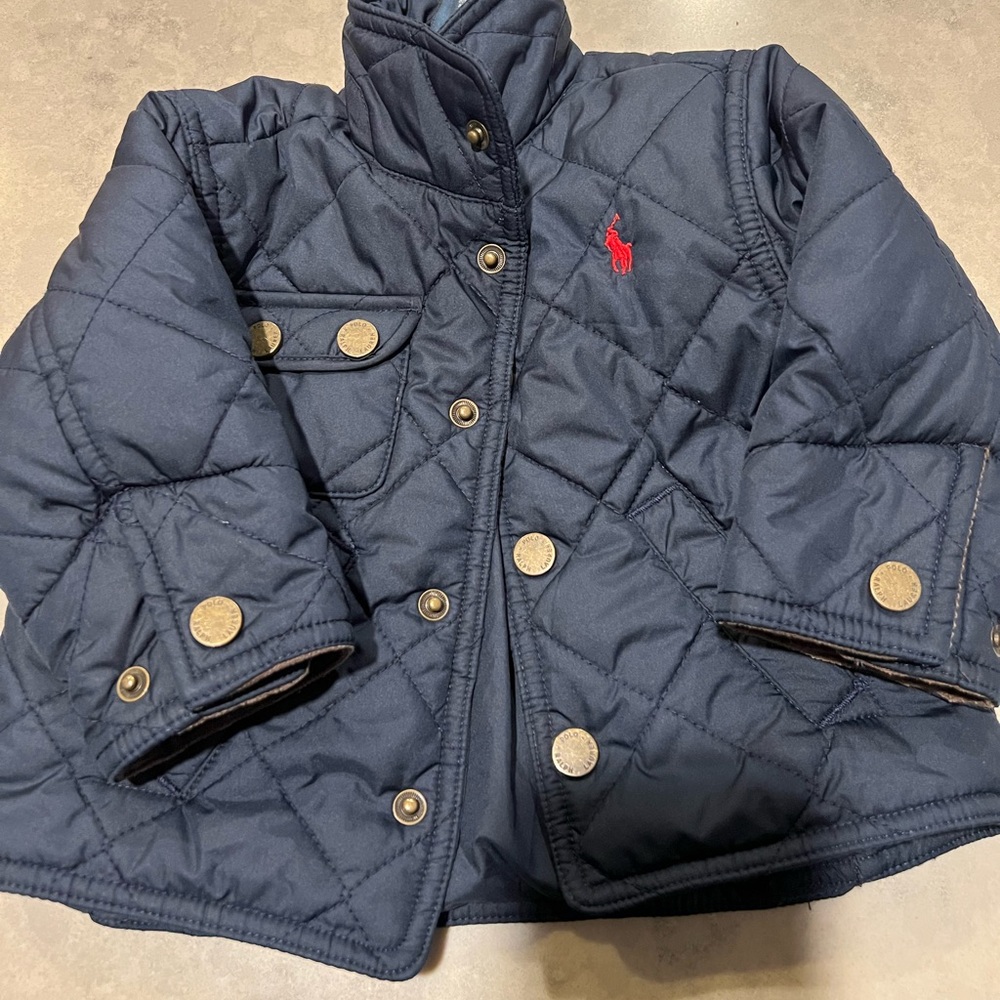 Polo Ralph Lauren toddler 9M quilted jacket